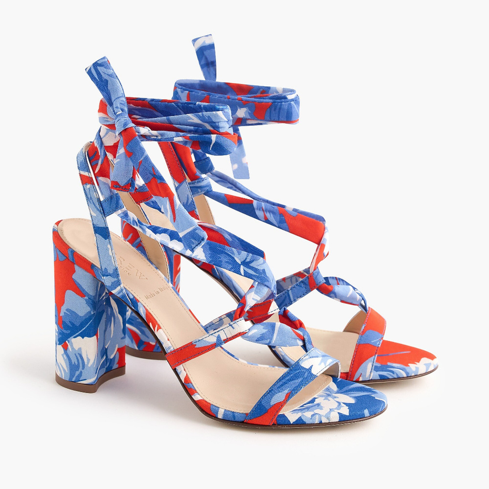 J. Crew Collection Ratti Wrap Around Sandal, 10.5